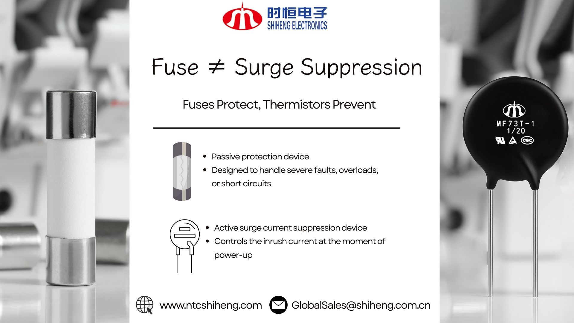 Active Suppression  NTC Thermistor